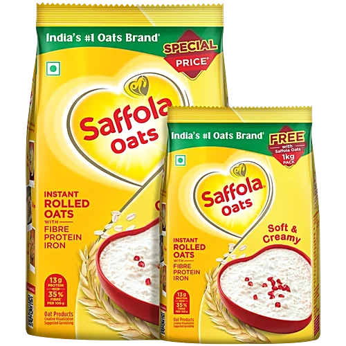 Saffola Oats Creamy 1kg 245