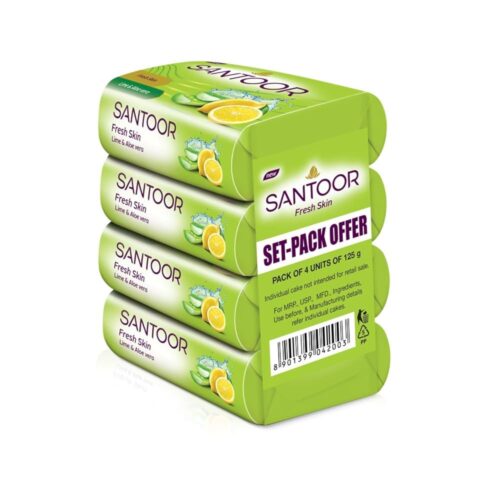 Santoor Aloe Fresh Soap 75g4