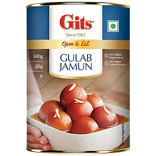 Gits Gulab Jamun  Tin