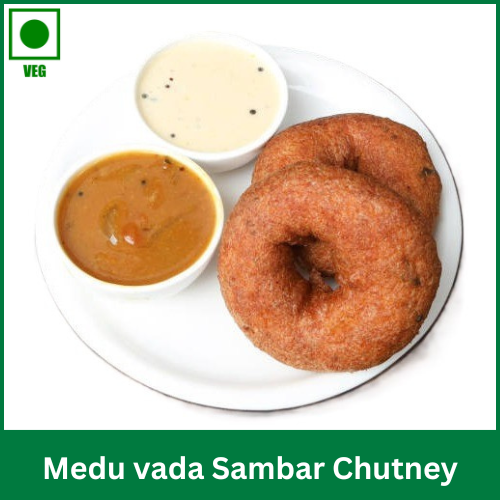 Medu vada Sambar Chutney
