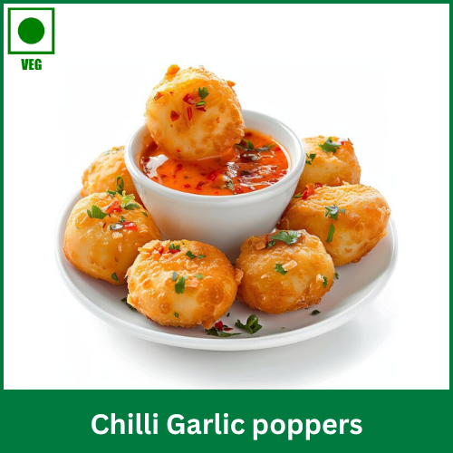 Chilli Garlic poppers