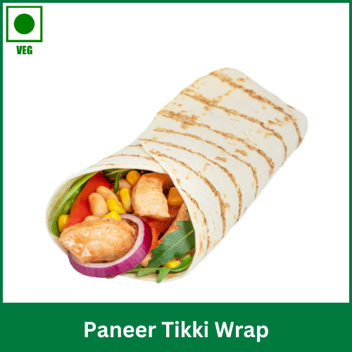 Paneer Tikki Wrap