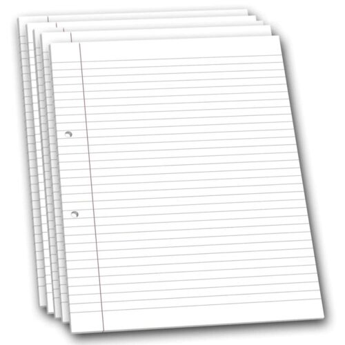 One Side Rulled Paper