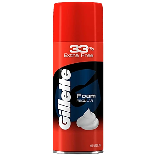 Gillette Foam Regular 196gm