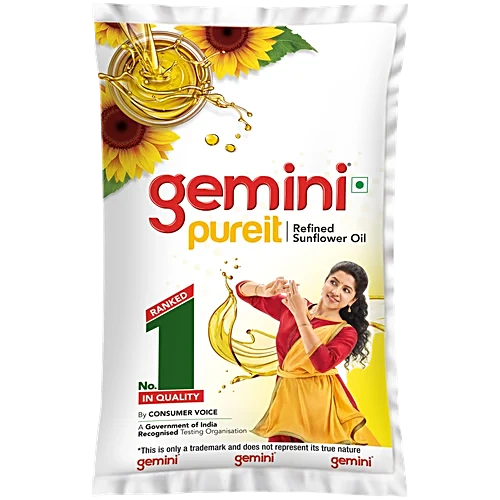 Gemini Sunflower Oil 1Ltr