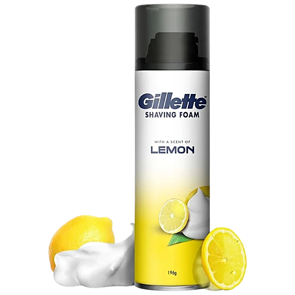 Gillette Foam LEMON 196g