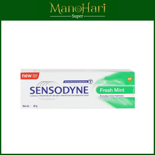 Sensodyne Fresh Mint 40g.