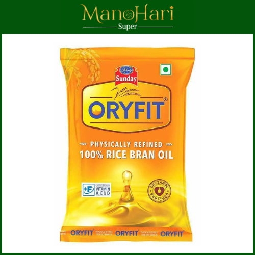ORYFIT Rice Bran Oil 1ltr